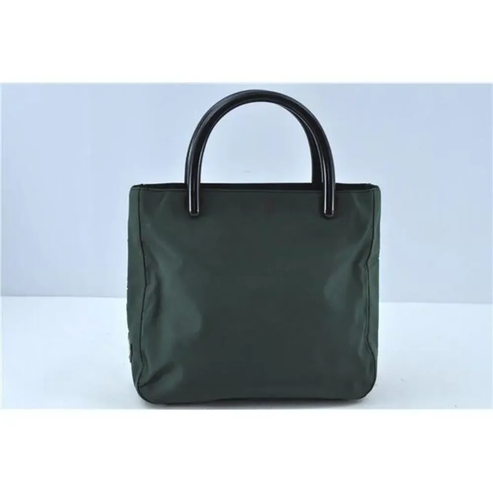 Auth Prada Nylon Tessuto Plastic Hand #74256P13B - Picture 13 of 15